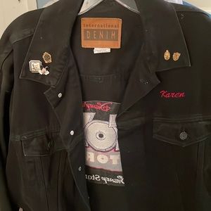 Exclusive Disney Store. Toy Story Black denim Jacket.